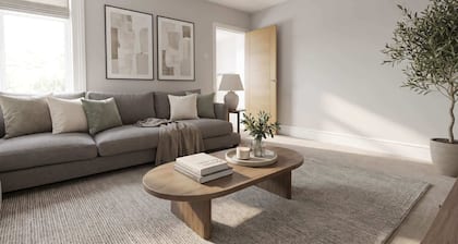 Bright 2-Bed Garden Flat, Central Guildford