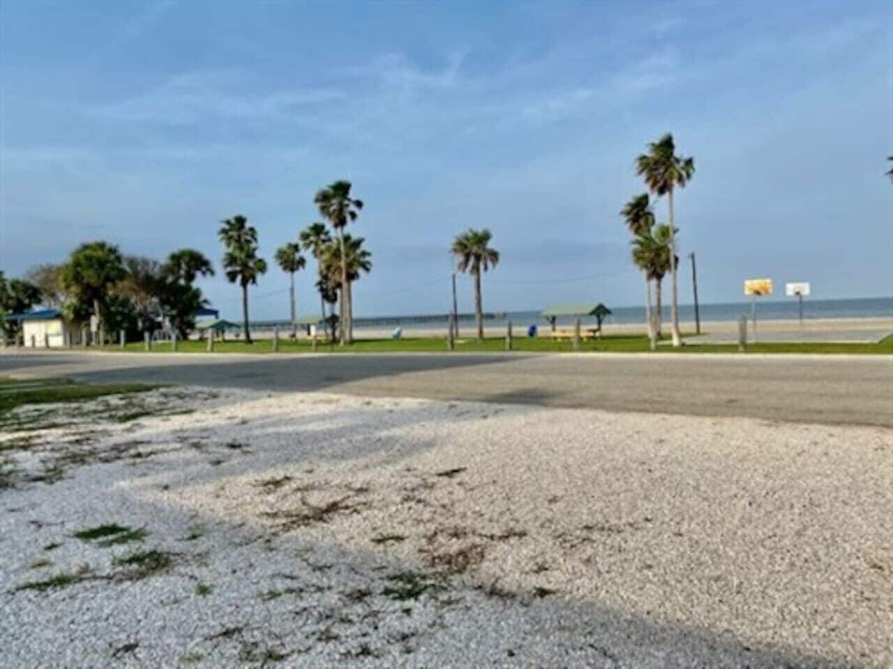 Vlak bij het strand