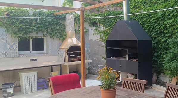 Outdoor dining - Casa rural el molino Serón Almería (Serón)