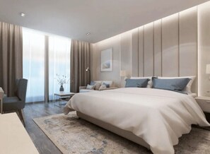 In-room safe, desk, free WiFi - Resort & Thalasso Azure Rottana (Mers El Hadjadj)