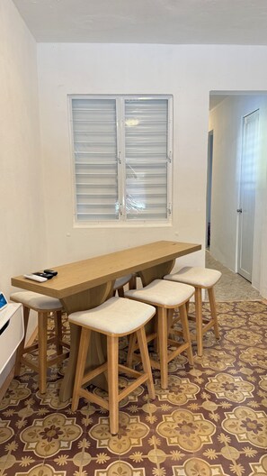 Dining - Nice 3-bedroom House with AC in charming Vega Baja-free transportation for Beach (Vega Baja)