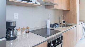 Apartamento, vistas a la ciudad | Cocina privada