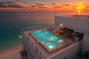 Beheizter Pool