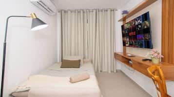 Appartement, balcon, vue ville