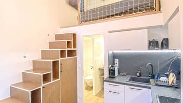 Fridge, oven, toaster