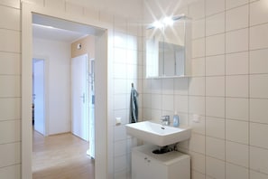 Bathroom - A cozy getaway with a breathtaking mountain view (Sankt Wolfgang)