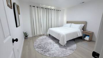 2 dormitorios, tabla de planchar con plancha, wifi y ropa de cama