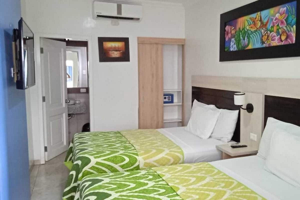 Desk, laptop workspace, iron/ironing board, free WiFi