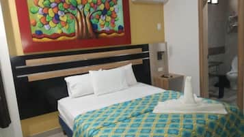 Desk, laptop workspace, iron/ironing board, free WiFi