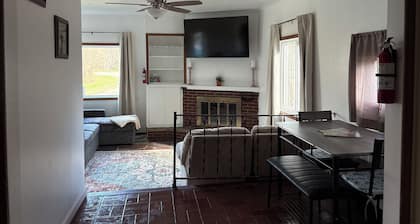 4BR, Direct Trail Access, River, Game Room & Fenced Yard, near Katahdin+Acadia