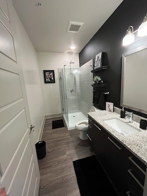 Bathroom -   Modern Luxury 1BR Near Downtown & Mercedes-Benz Stadium (Atlanta)