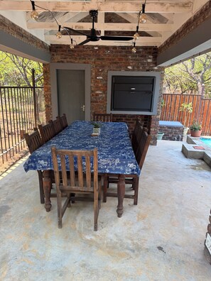 Restaurante al aire libre