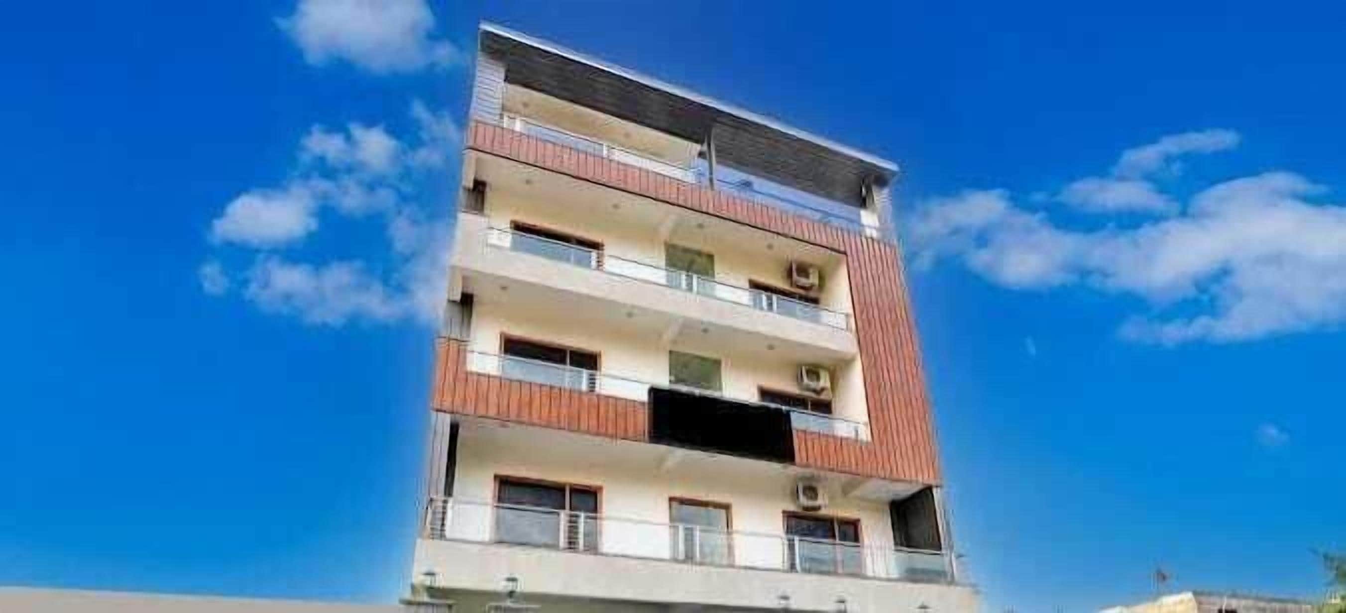 Façade de l’hébergement