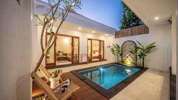 Biệt thự, 1 phòng ngủ, bếp nhỏ, quang cảnh hồ bơi | Hồ bơi | Hồ bơi ngoài trời