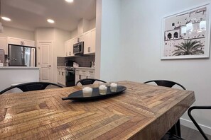 Dining - Heartland Nest - Brand New 2BR house with Garage, AC, BBQ (Cochrane)