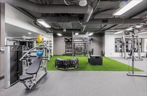 Fitnessbereich