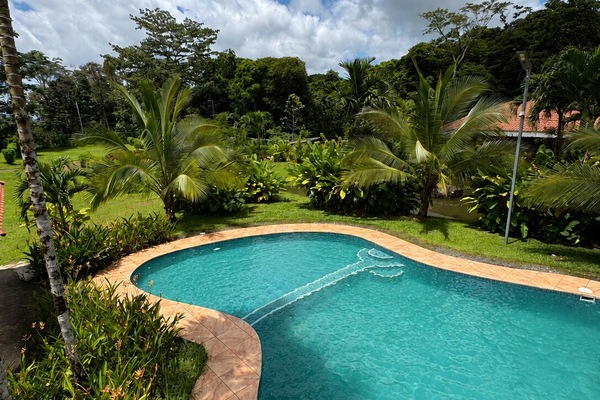 Condominium pool for kids and adults. Public bathroom available for all guests