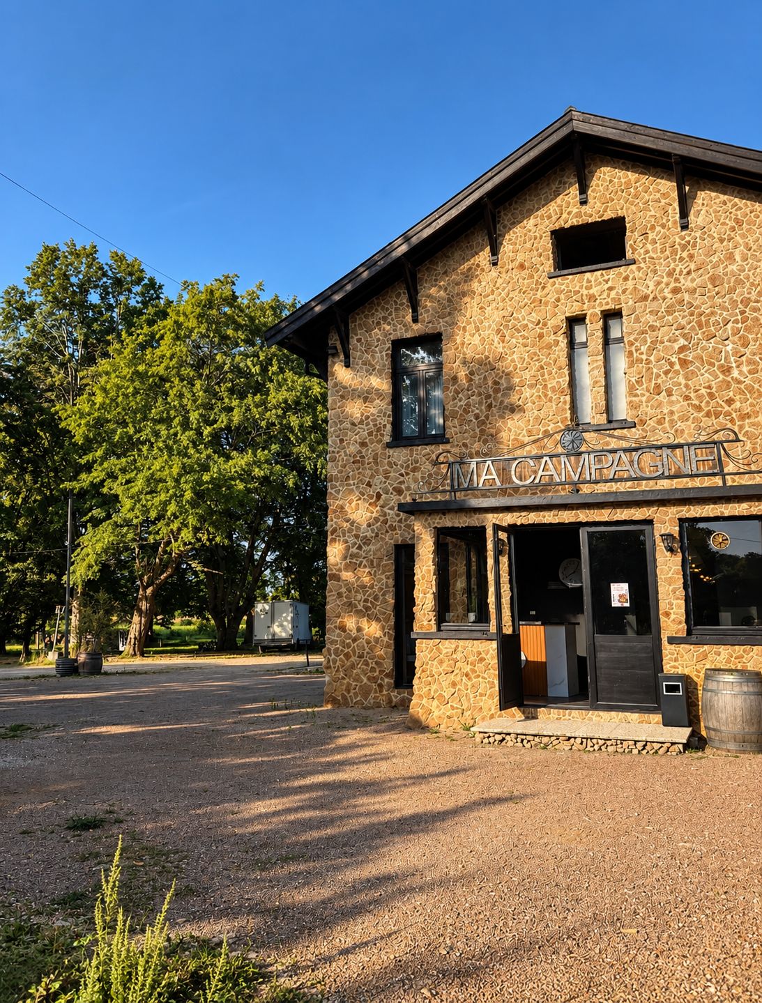 Façade de l’hébergement