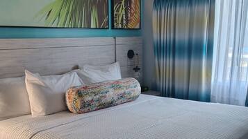 1 bedroom, in-room safe, iron/ironing board, WiFi (free)