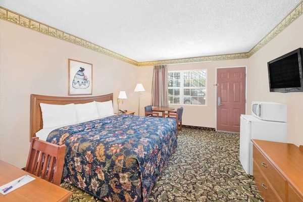 Settle in with extra space for luggage and a cozy table.