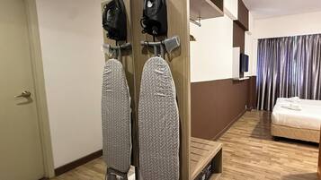 In-room safe, iron/ironing board, WiFi (free)
