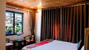 Deluxe-Doppelzimmer, Terrasse, Stadtblick