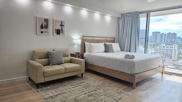 Iron/ironing board, free WiFi, bed sheets, wheelchair access