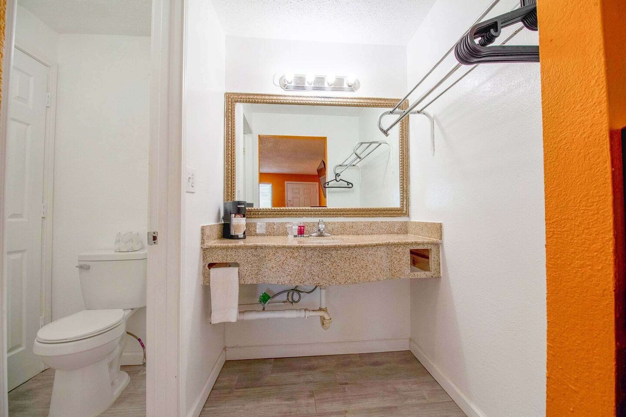Shower, hair dryer