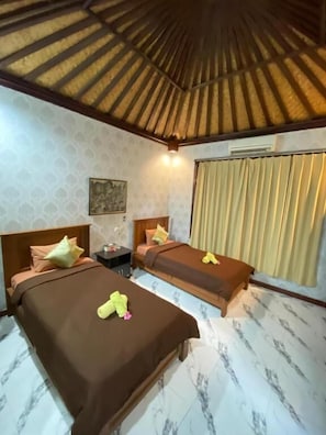 Kamar Double atau Twin Superior, balkon, pemandangan kebun | Wi-Fi gratis