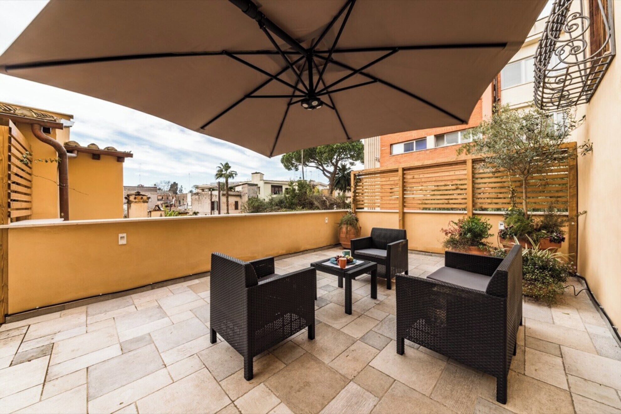 Apartamento de lujo, 3 habitaciones | Terraza o patio