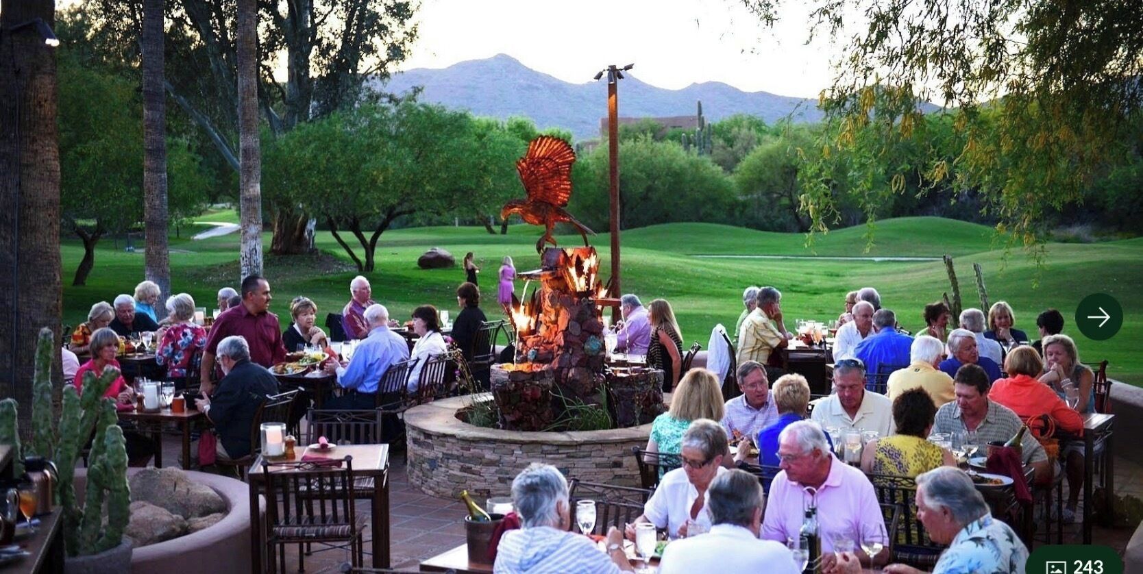 Restaurante al aire libre