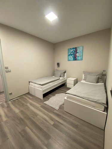 Premium 2-bedroom apartment with 2 bathrooms, balcony and private entrance.