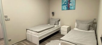 Premium 2-bedroom apartment with 2 bathrooms, balcony and private entrance.
