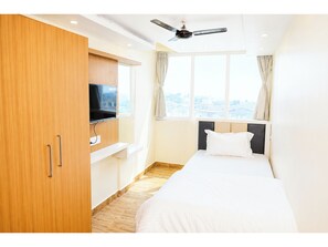 Yhden hengen comfort-huone | Äänieristys, ilmainen Wi-Fi
