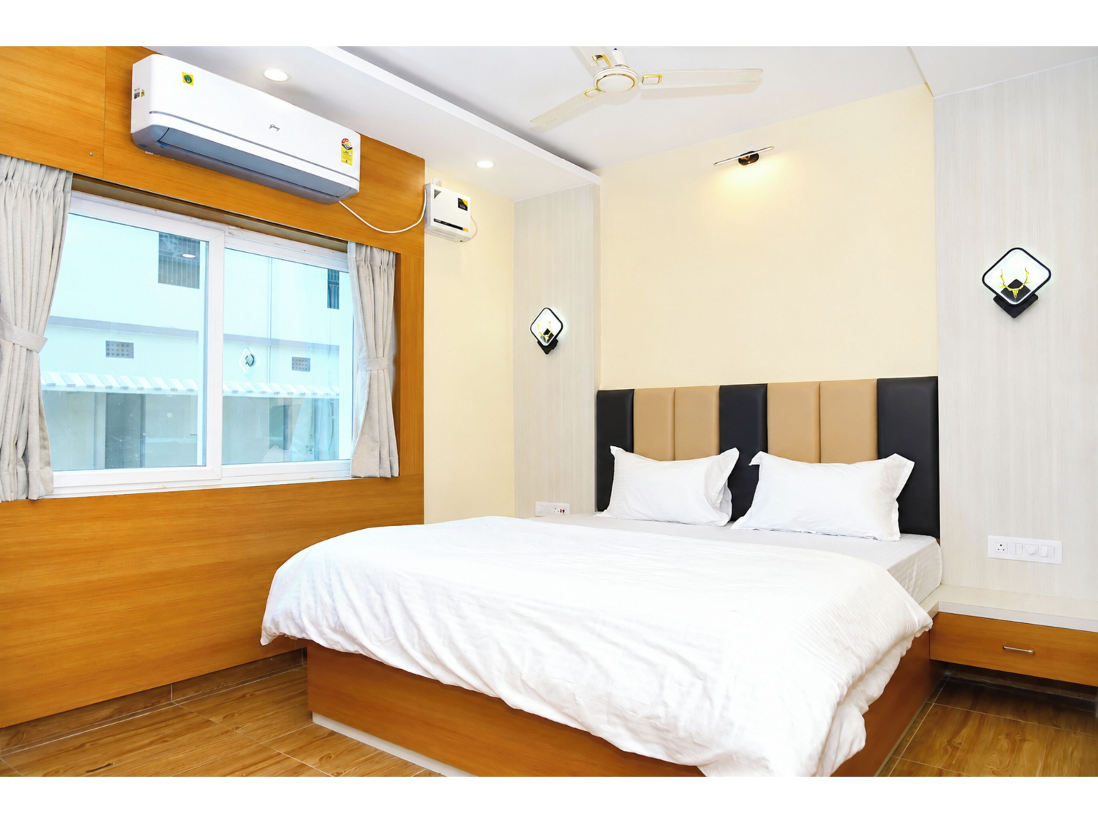 Chambre Double Premium, climatisation, rez-de-chaussée