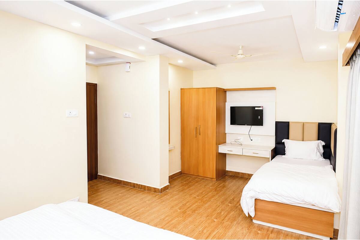 Premium Triple Room, Air conditioning | View from room