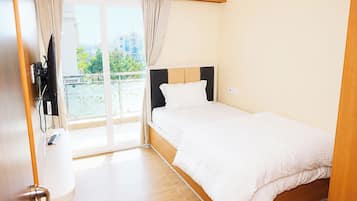Comfort eenpersoonskamer | Uitzicht vanuit de kamer