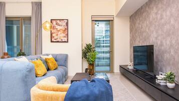 Apartment, Balkon | Wohnbereich