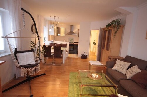 A very nice, well-maintained, lovingly furnished apartment in Wasserburg