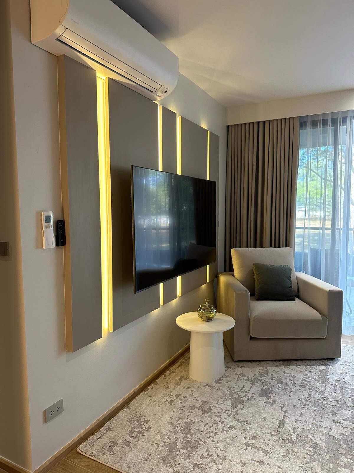 75-inch LED TV with digital channels