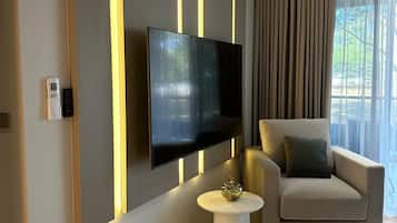 75-inch LED TV with digital channels