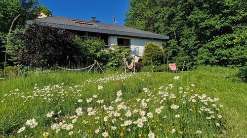 Vacation rental with stunning view, private terrace, and access to the garden