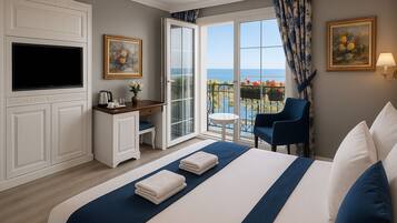 Standard Double Room, Lanai, Sea View | Premium bedding, down comforters, Select Comfort beds