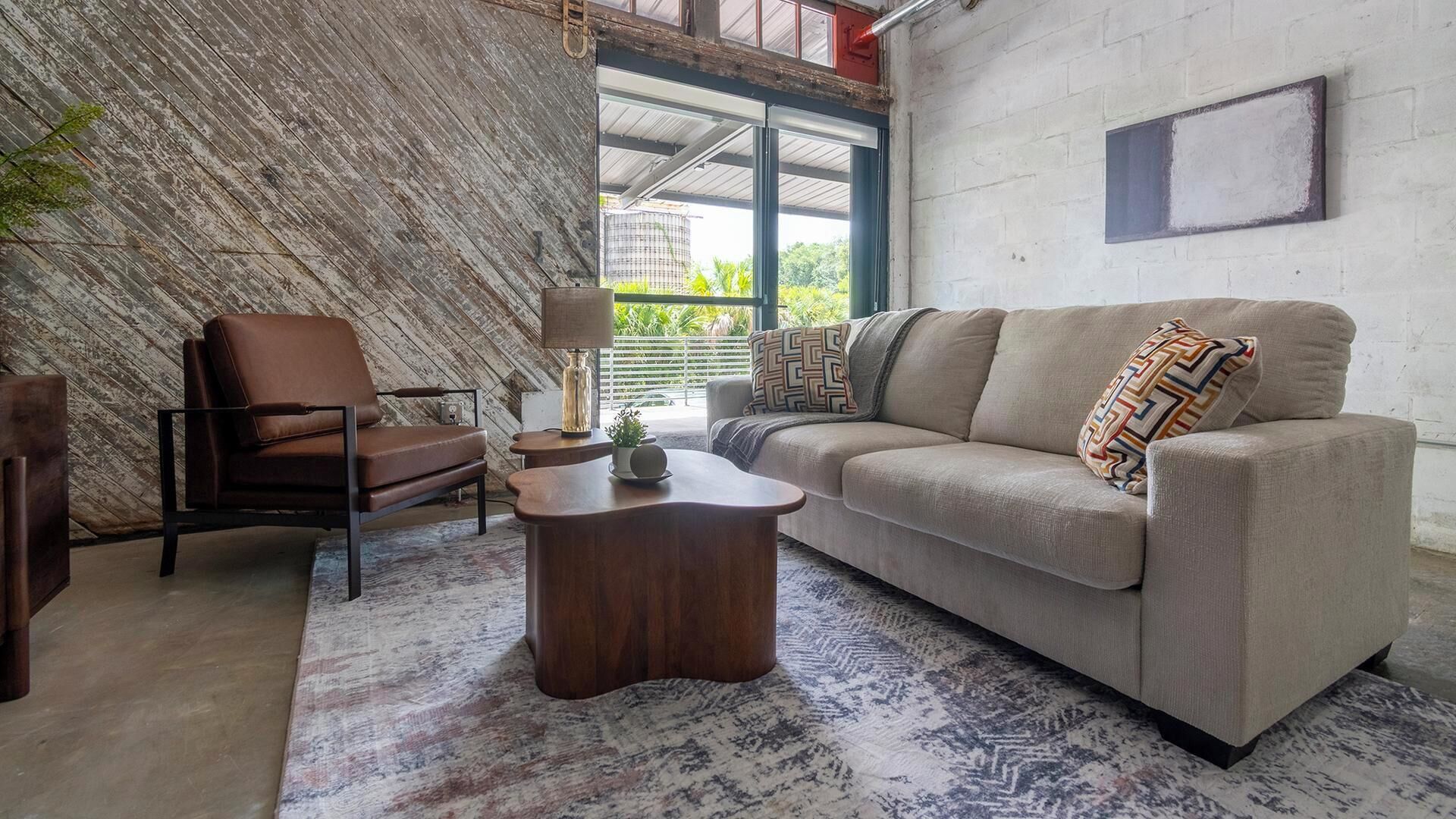 Apartment (1 Bedroom) | Living area