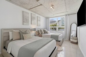 2 Schlafzimmer, Schreibtisch, WLAN, Bettwäsche