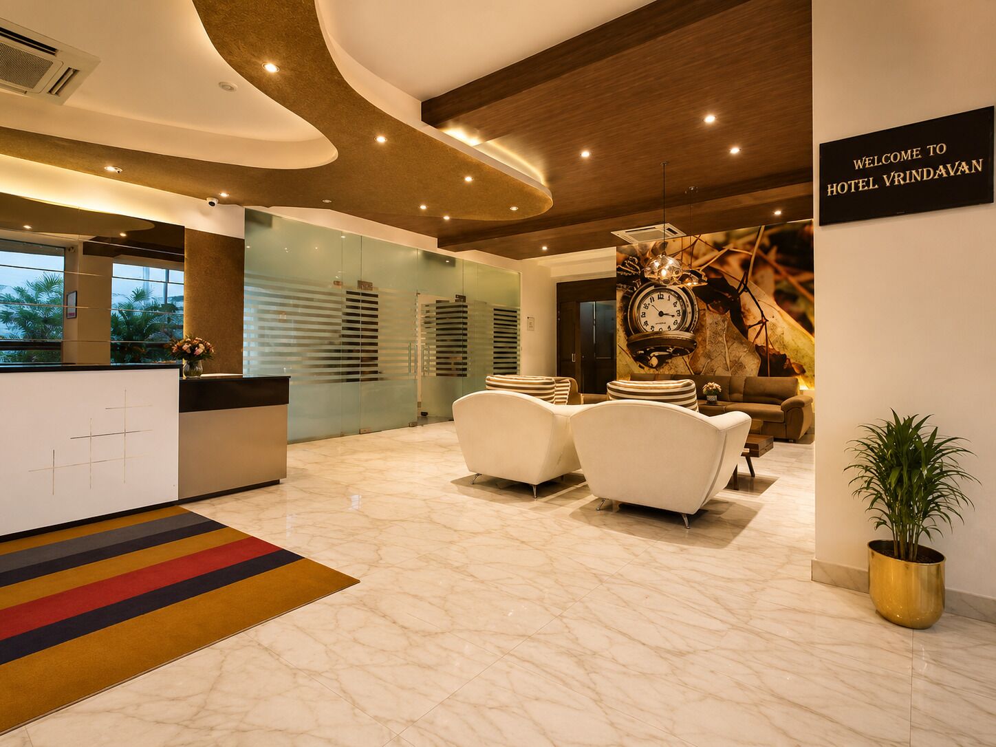 Sitzecke in der Lobby