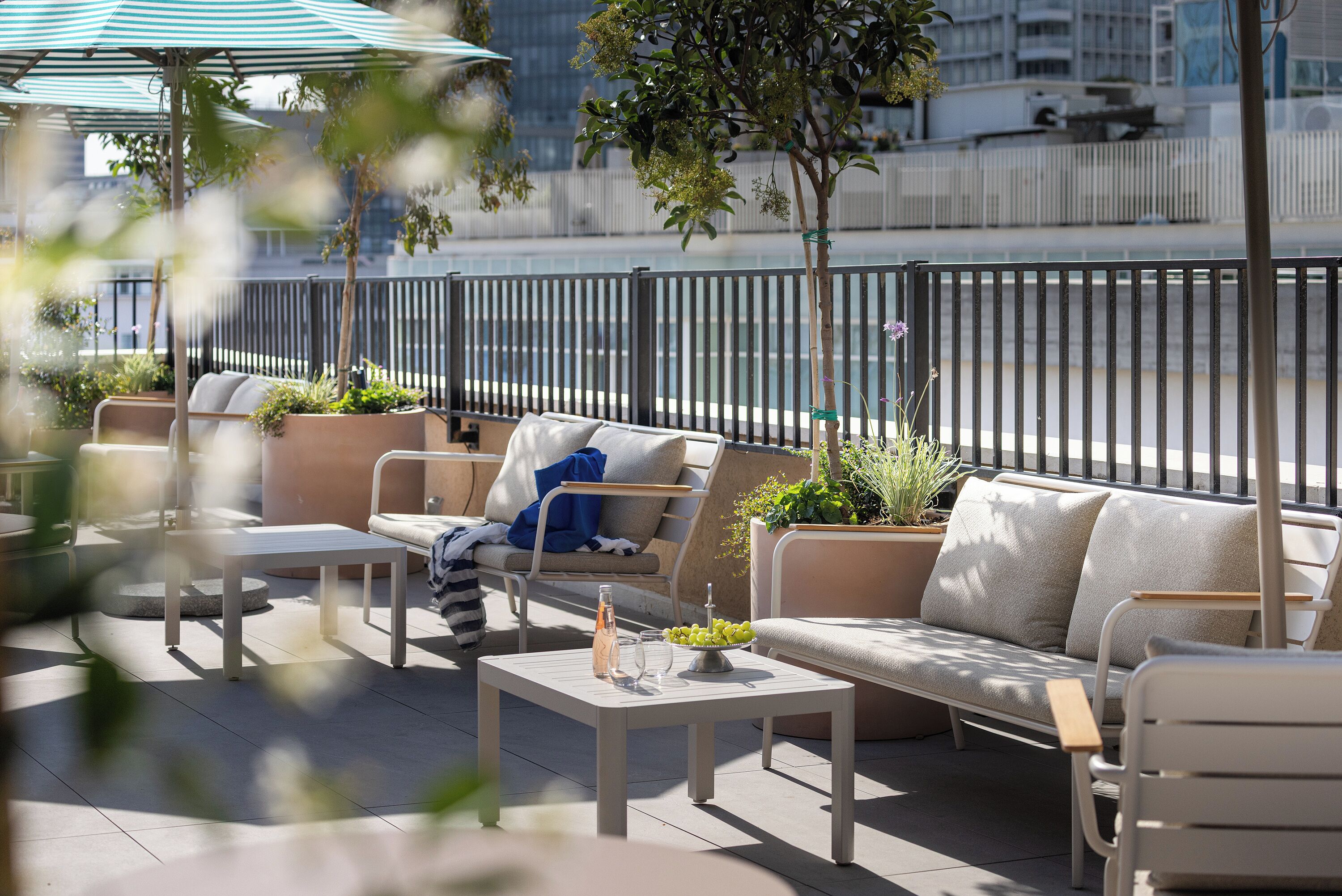 Rooftop terrace