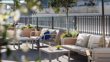 Terrasse sur le toit