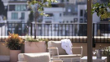 Terrasse sur le toit