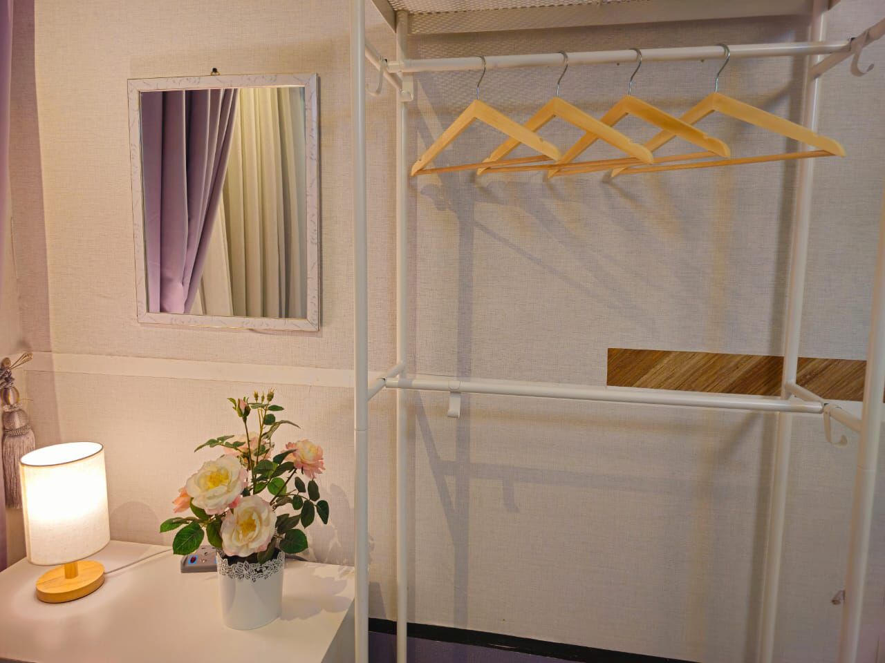 Leilighet – deluxe, 2 queensize-senger, ikke-røyk, bassengutsikt | Innvendig